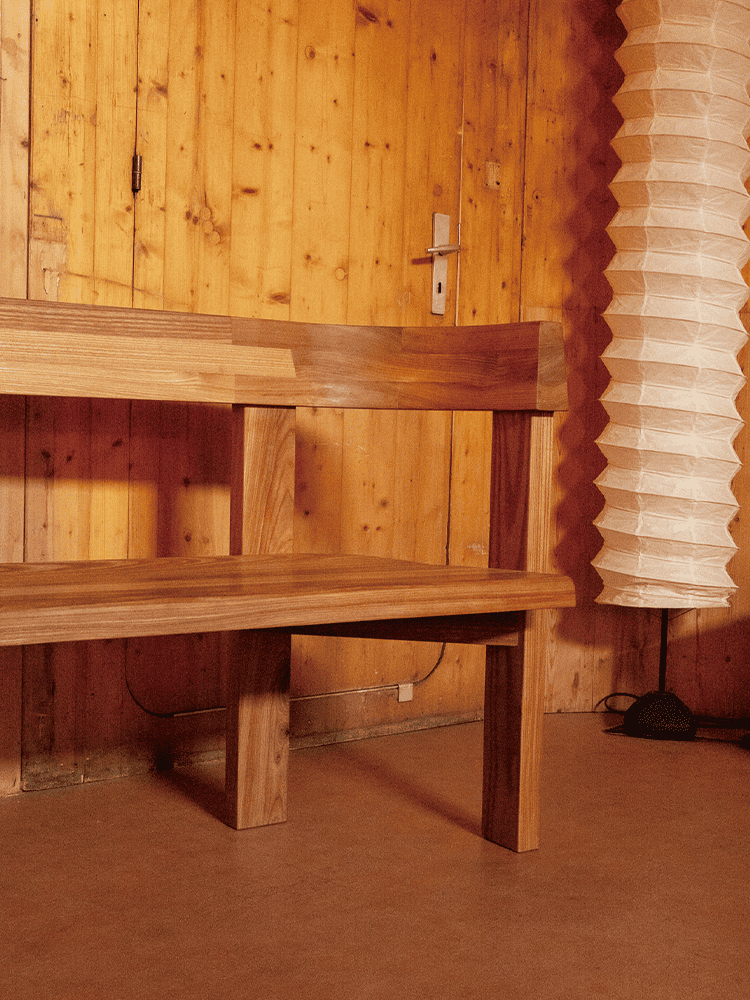 Round Back Bench Left180,200 S35-D,E