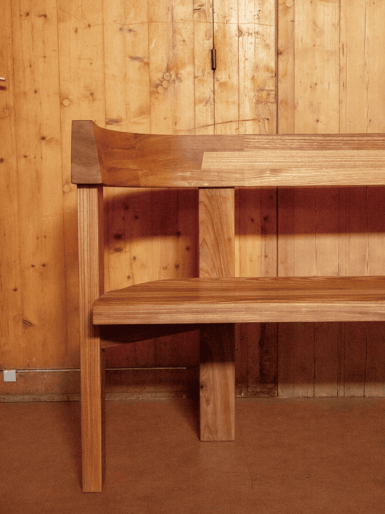 Round Back Bench Right 180,200 S35-L,M