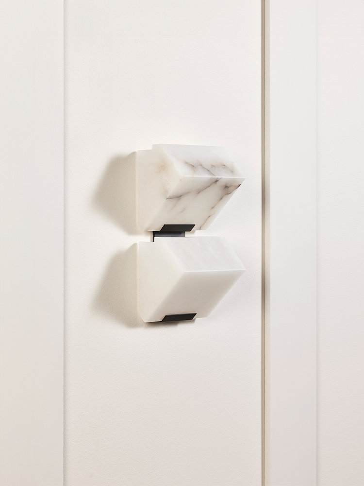 DOUBLE -SLOPING BLOCK- Wall Lamp-145