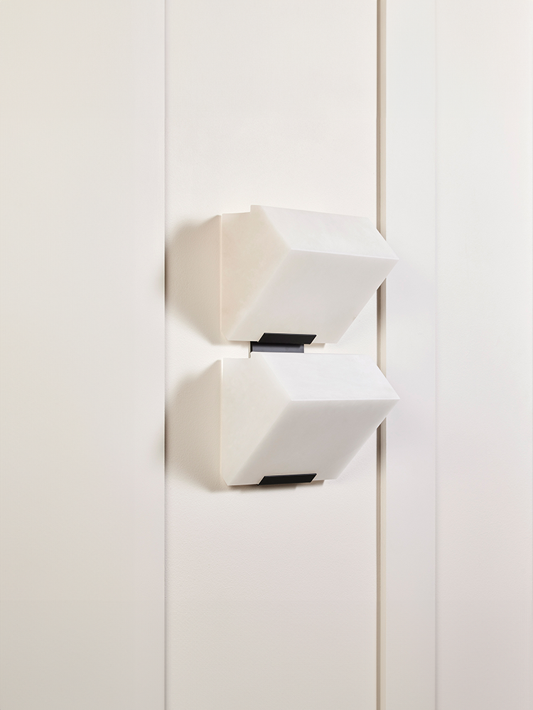 DOUBLE -SLOPING BLOCK- Wall Lamp-230