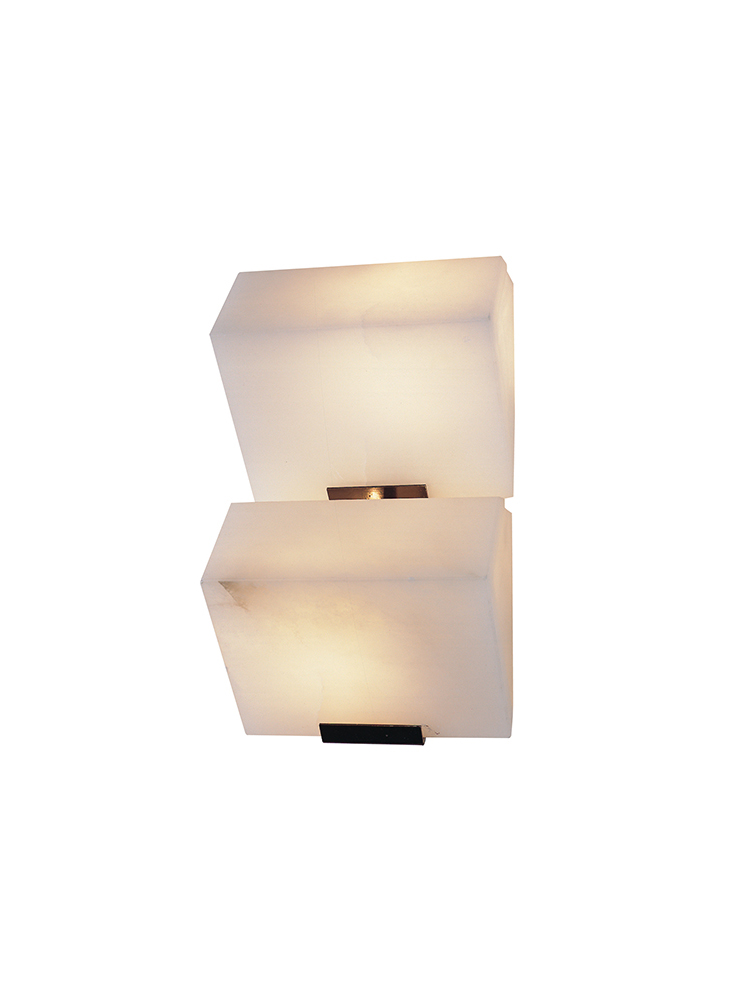 DOUBLE -SLOPING BLOCK- Wall Lamp-230
