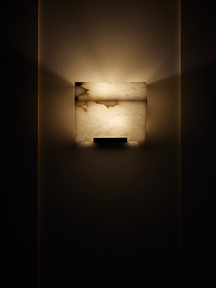 SIMPLE -SLOPING BLOCK- Wall Lamp-230