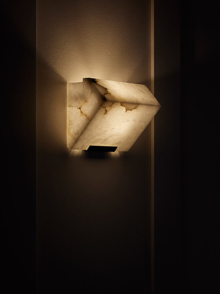 SIMPLE -SLOPING BLOCK- Wall Lamp-230