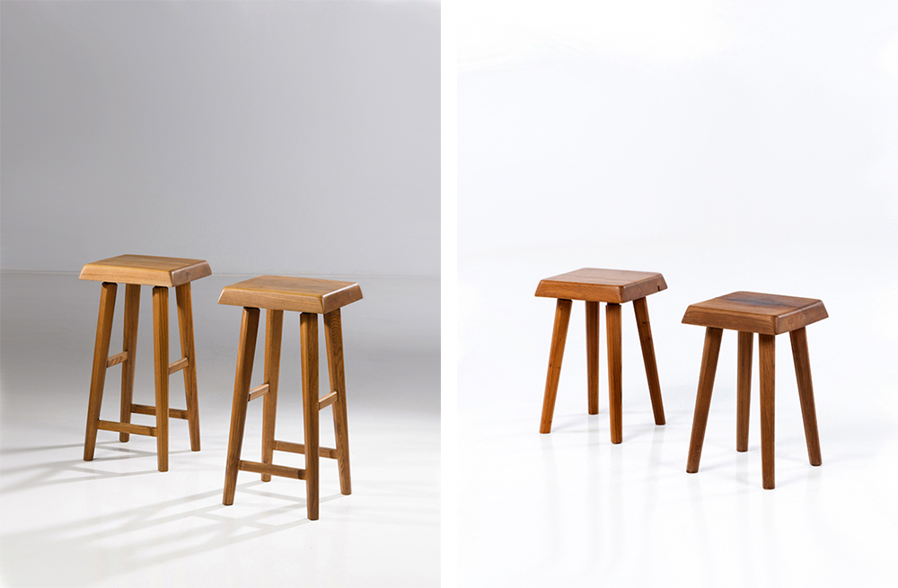Square Stool S01-A,R
