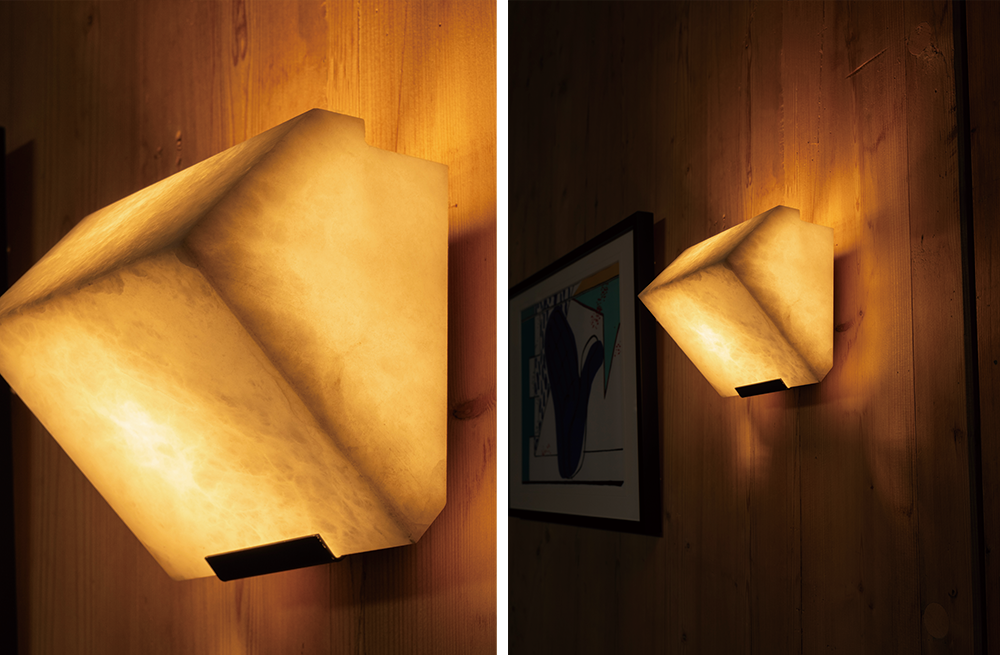 SIMPLE -SLOPING BLOCK- Wall Lamp-145