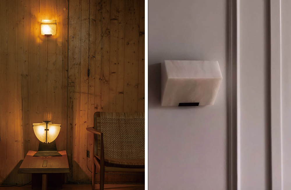 SIMPLE -SLOPING BLOCK- Wall Lamp-145
