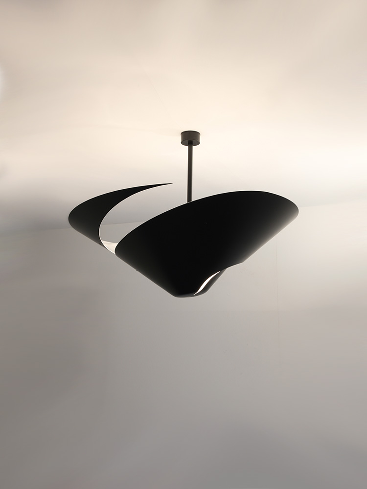 Ceiling lamp “Snail” – 33″diameter