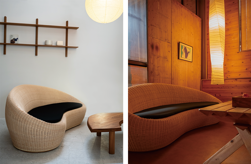 Rattan sofa [C-3150-L]