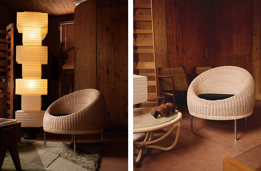 Rattan Lounge Chair