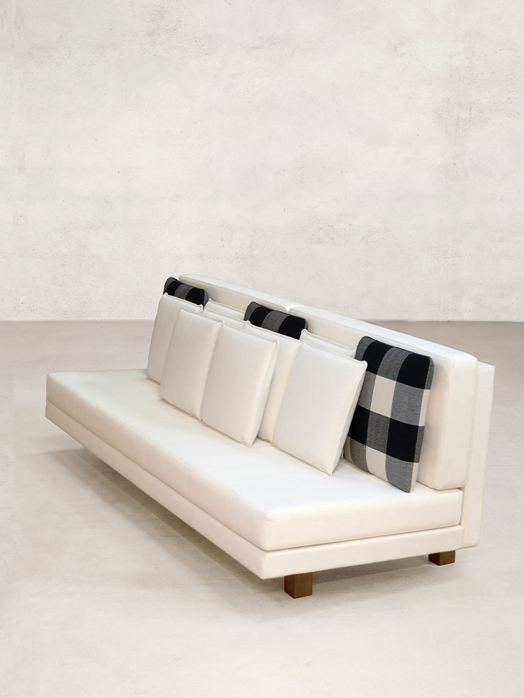 No. 11 Guest Suite Sofa (White)