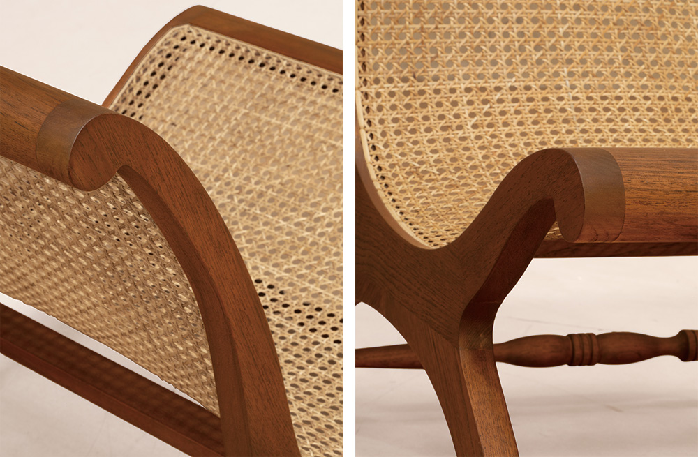Bentota Lounge Chair/ Cane Version