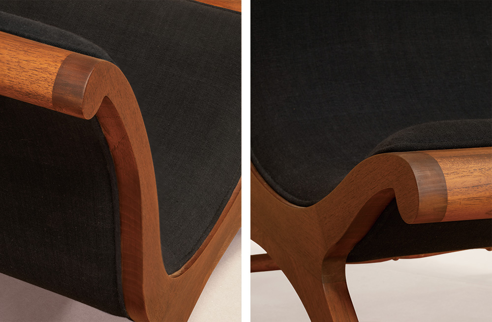 Bentota Lounge Chair/ Upholstered Version