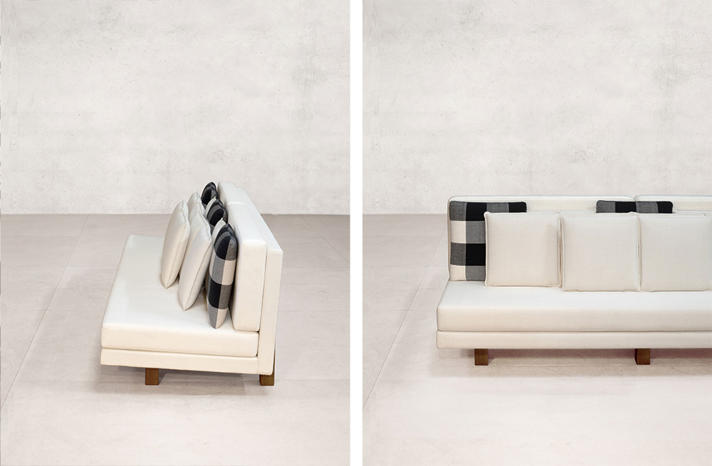 No. 11 Guest Suite Sofa (White)