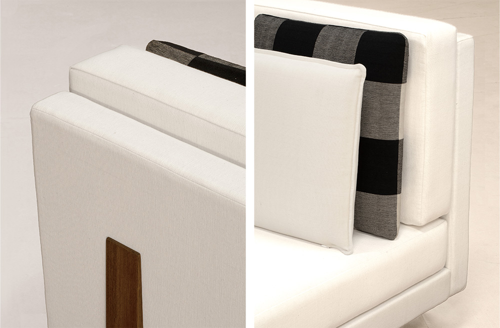 No. 11 Guest Suite Sofa (White)