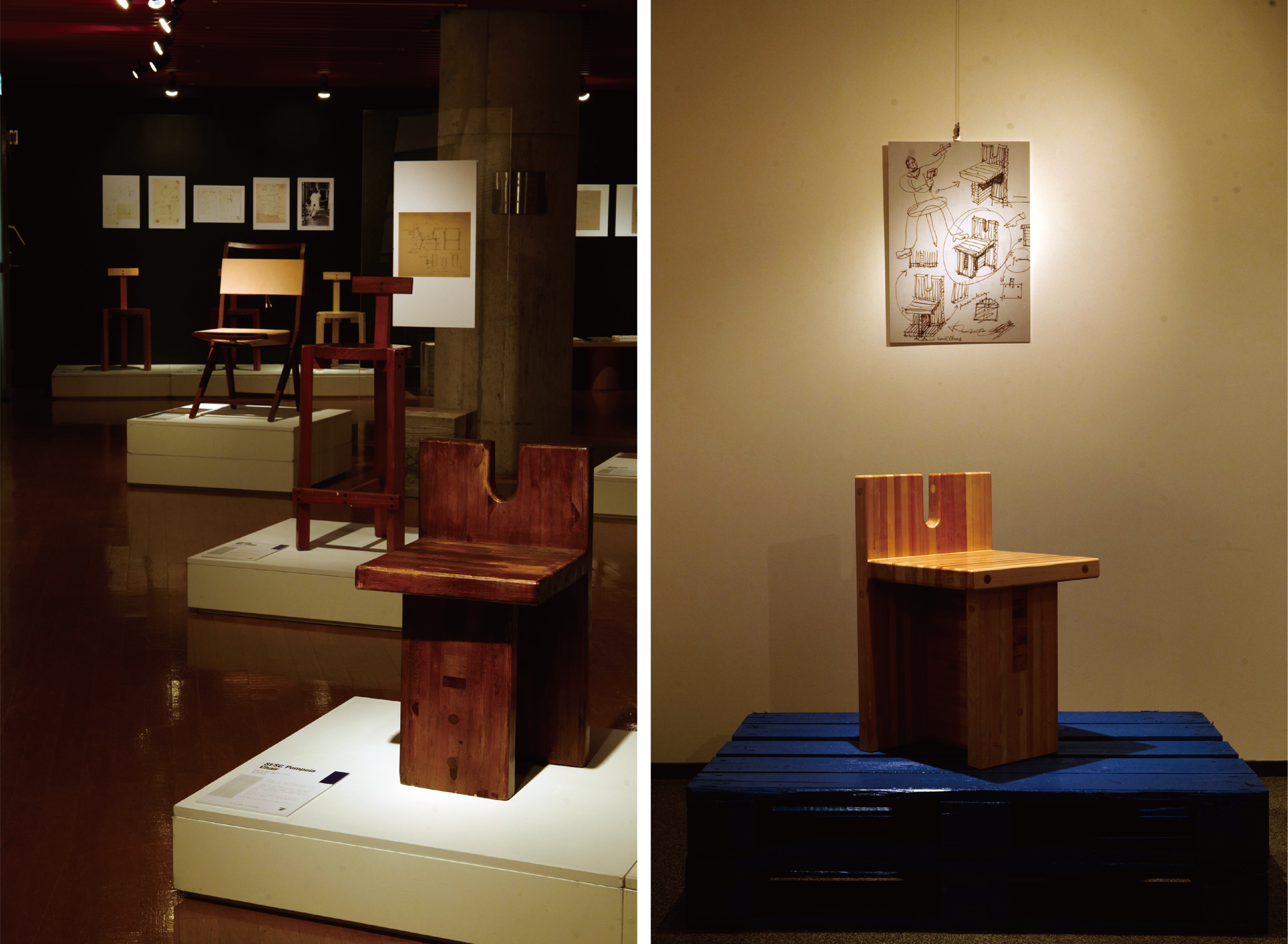 LINA BO BARDI with Marcenaria Baraúna