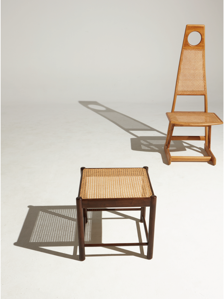 Marcos Stool  (Natural Cane)