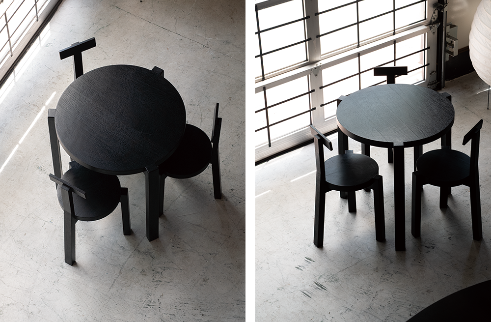 Carbon Girafa Table