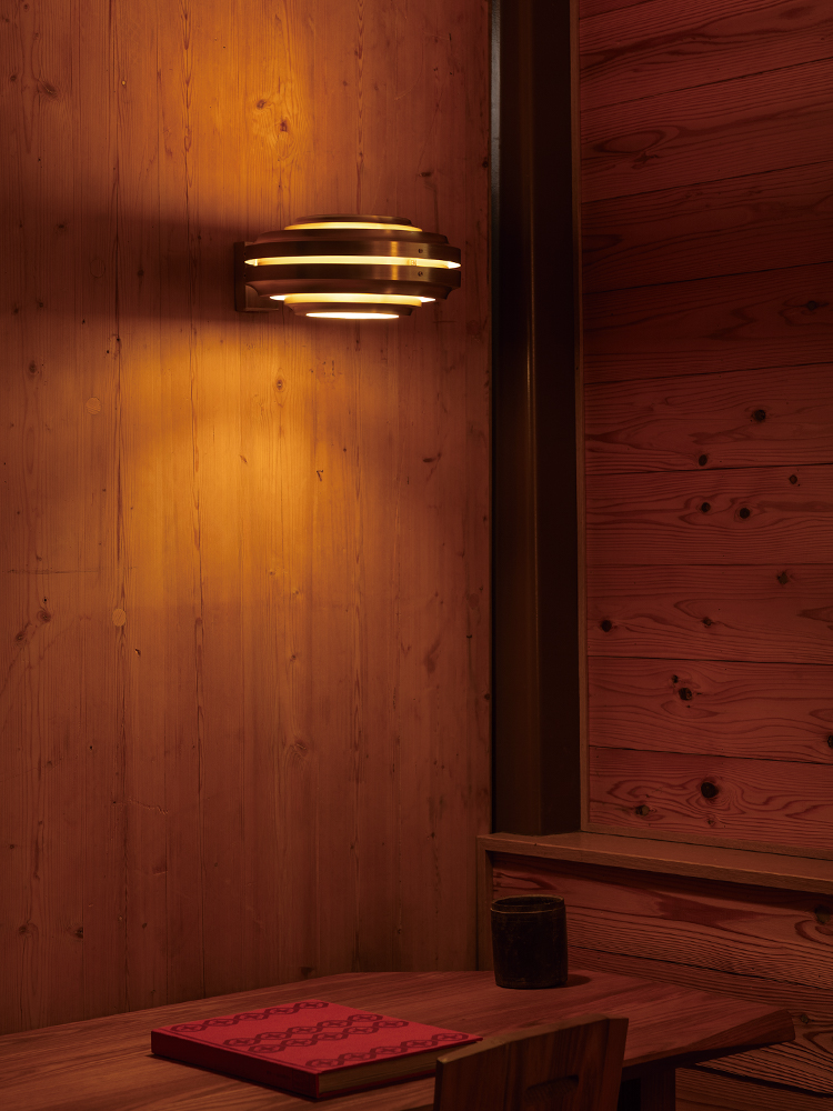 Bamboo Series Brass Sconce