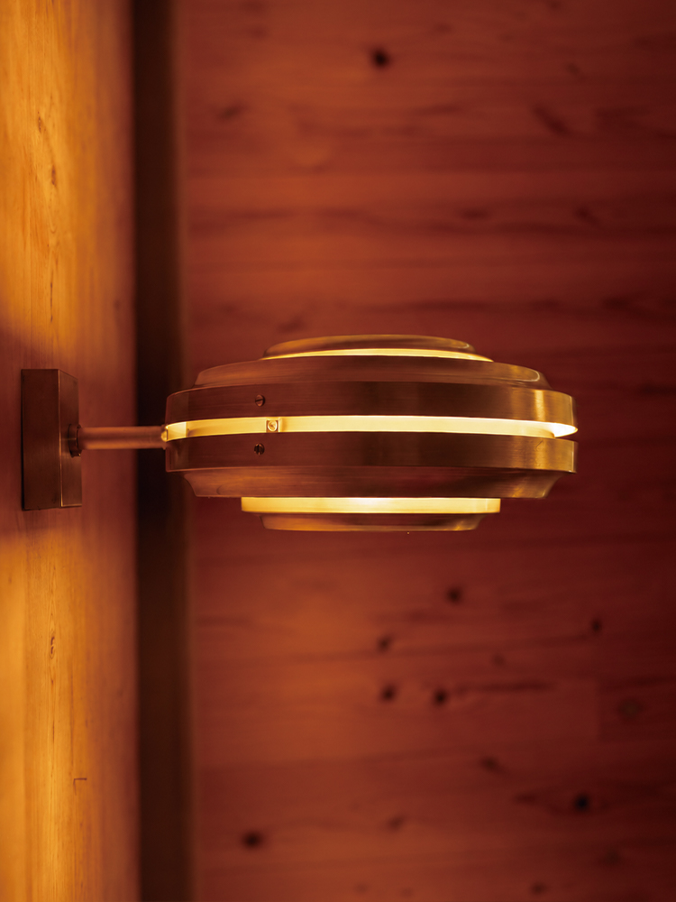 Bamboo Series Brass Sconce