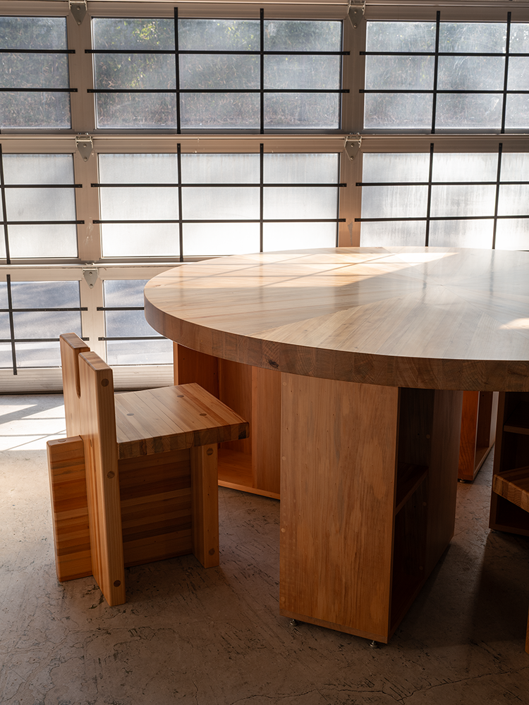 SESC Pompeia Library Table